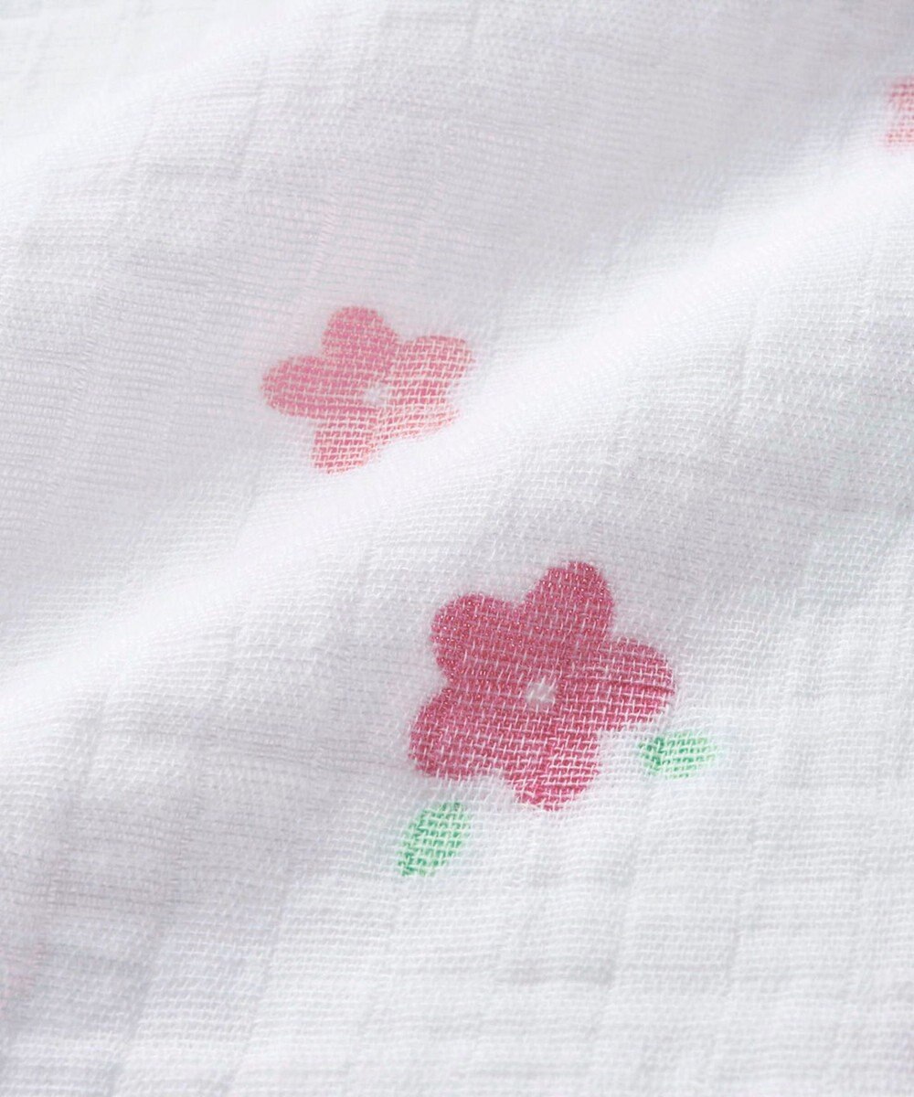 MIKI HOUSE HOT BISCUITS 二重織ガーゼのマルチケット 