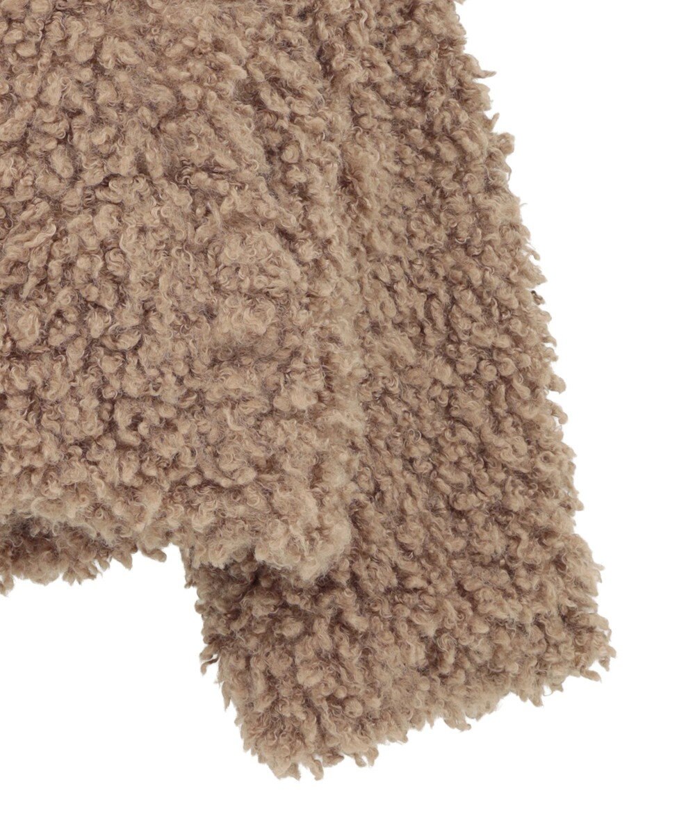 earth music&ecology プードルファーショートブルゾン 