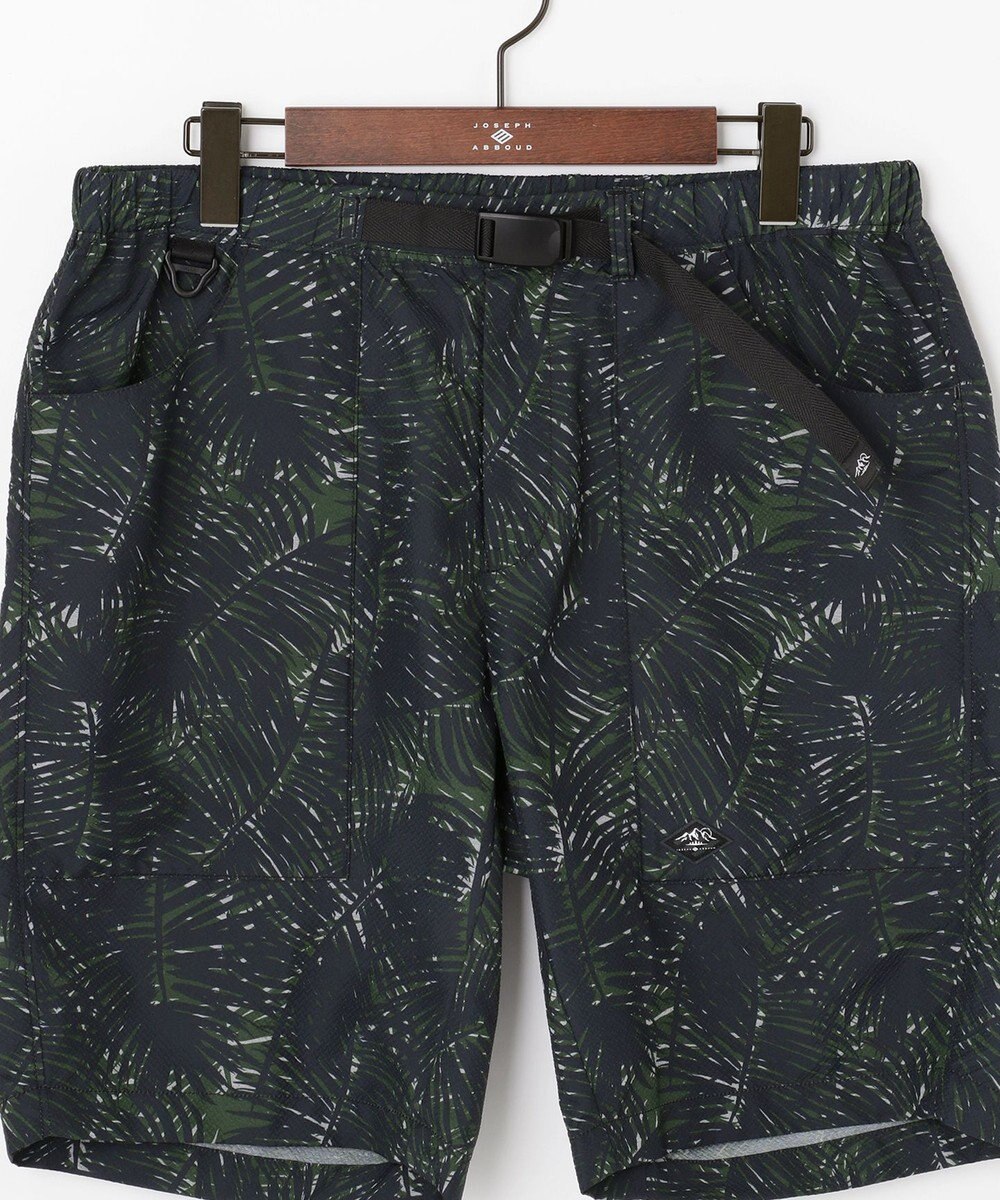 JOSEPH ABBOUD MOUNTAIN 【UNISEX】3Dエンボスリーフ ハーフパンツ 