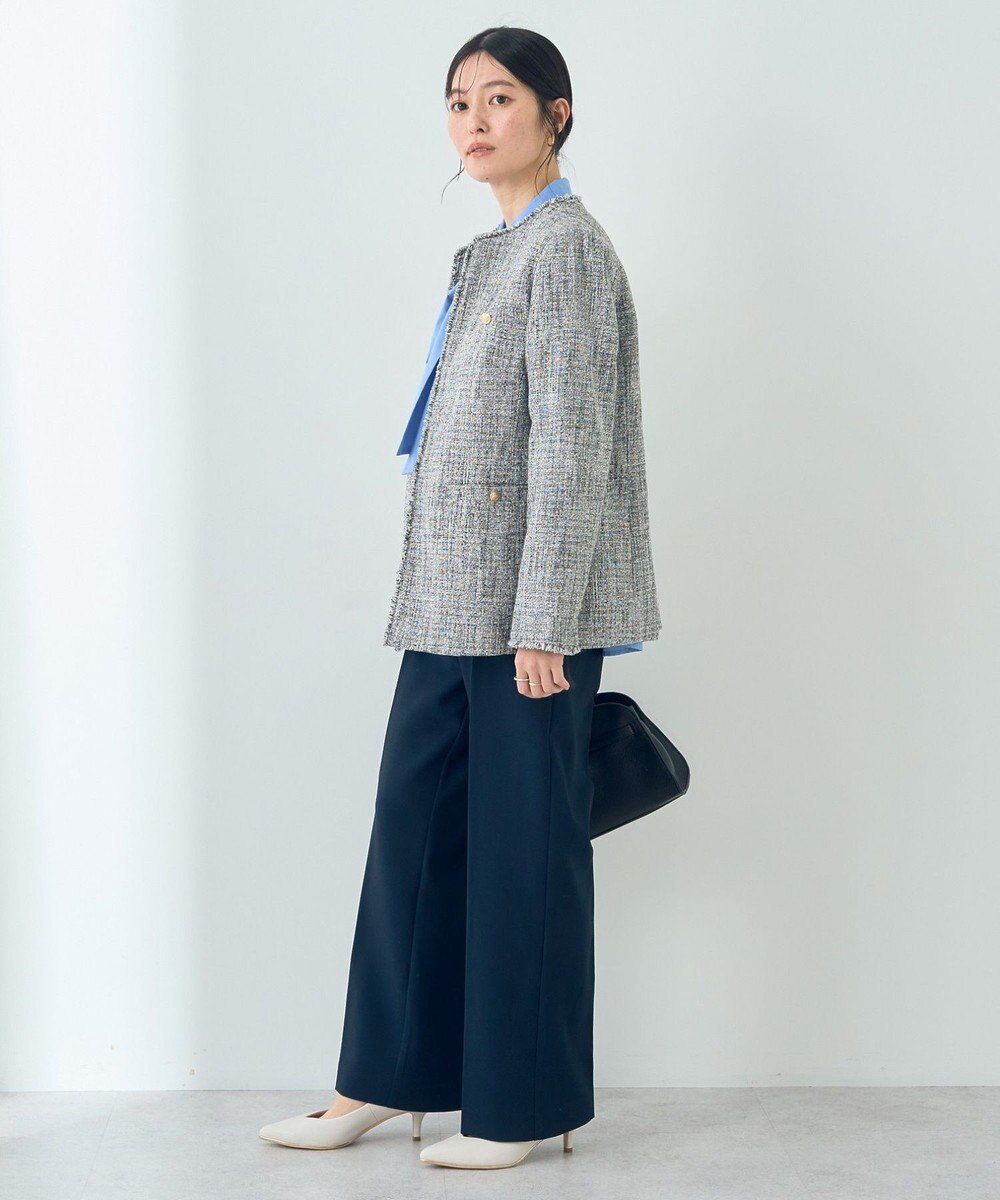 YECCA VECCA 金釦ツイードジャケット 