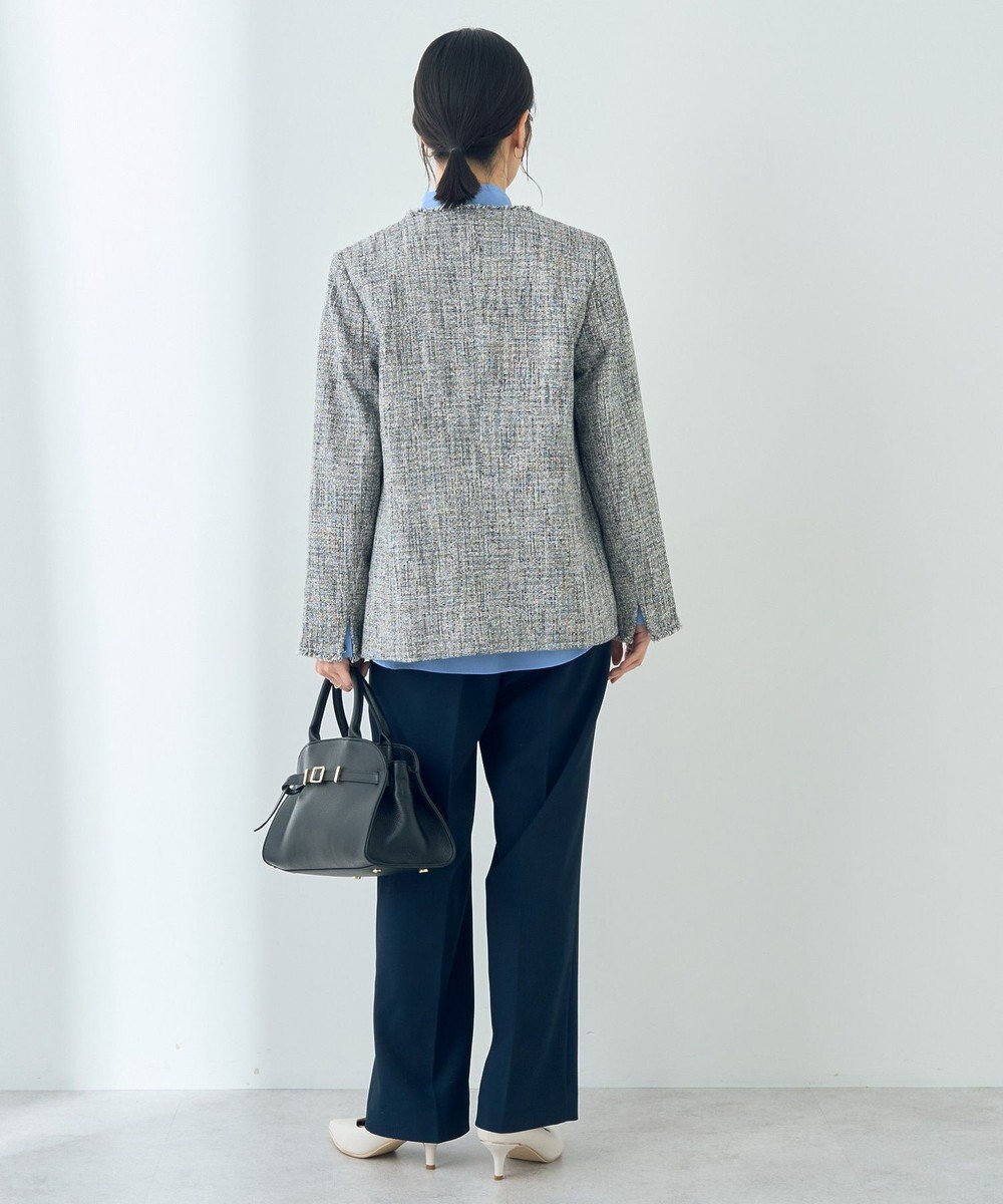 YECCA VECCA 金釦ツイードジャケット 