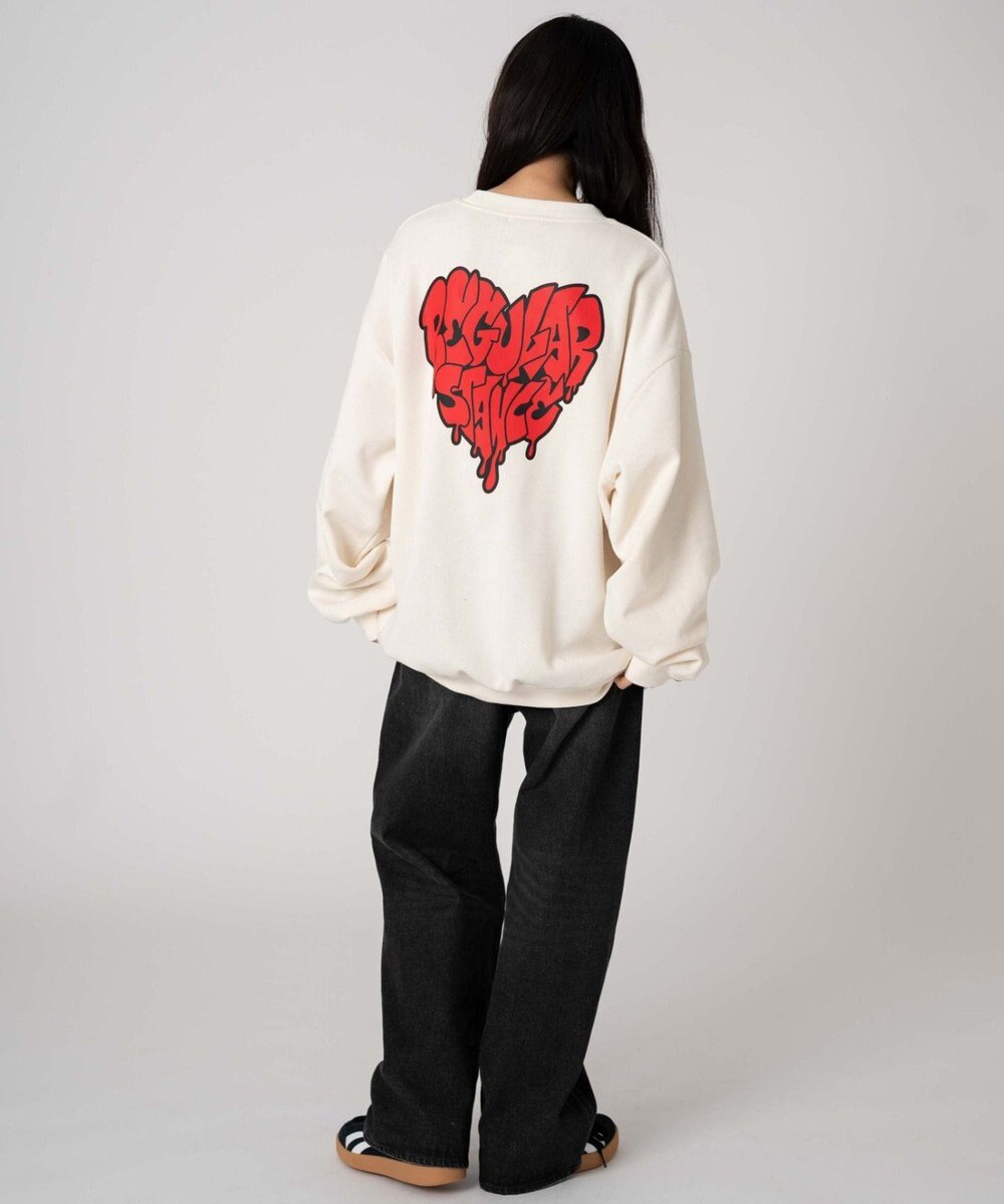 WEGO 【裏起毛/ユニセックス着用ITEM/SMLサイズ展開】アソートグラフィックプルオーバー（4） 