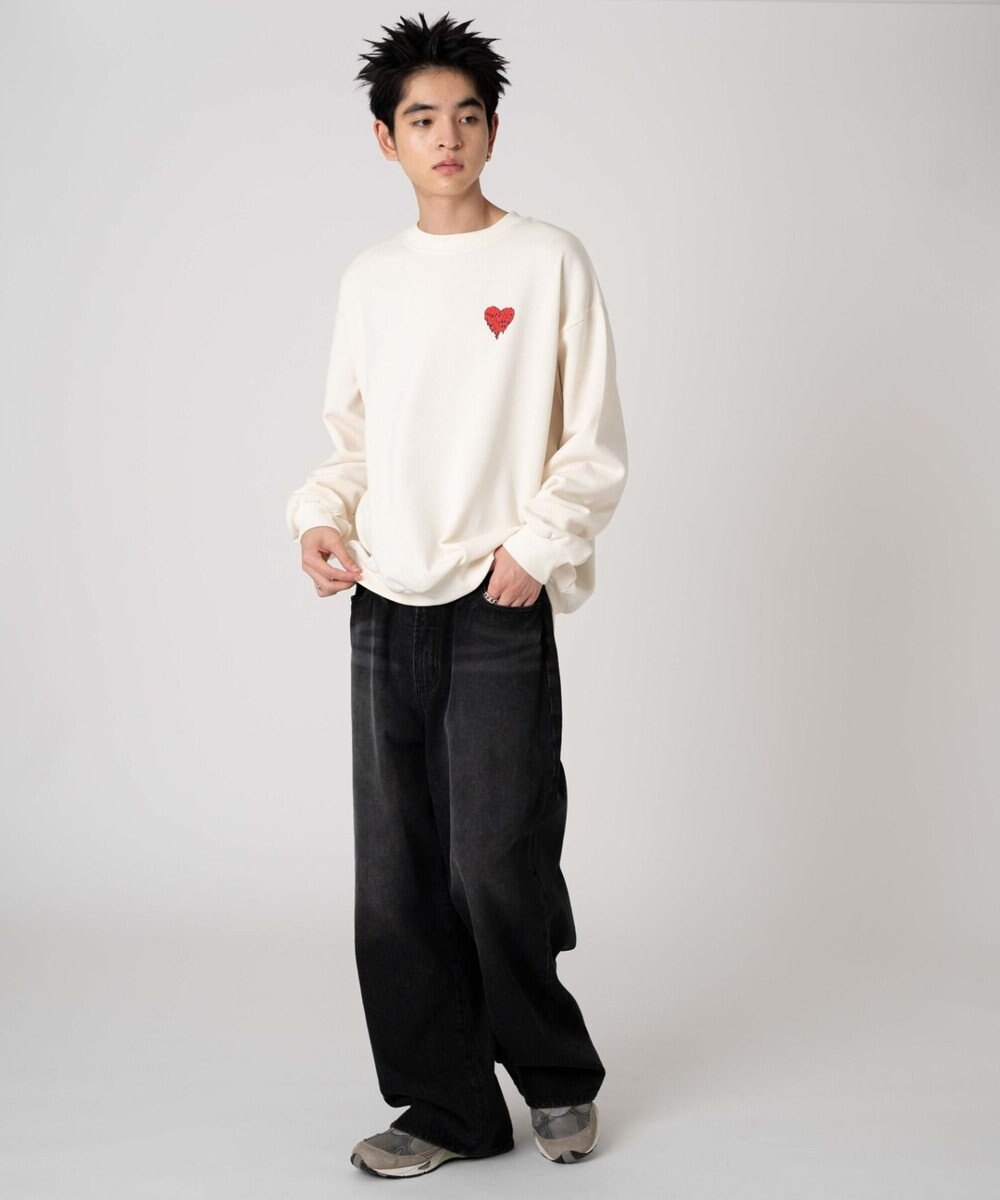 WEGO 【裏起毛/ユニセックス着用ITEM/SMLサイズ展開】アソートグラフィックプルオーバー（4） 