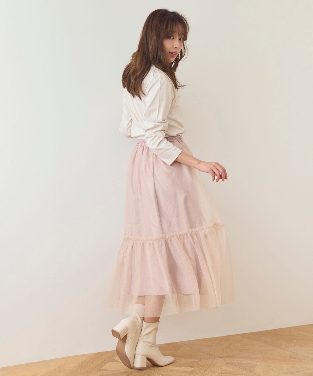 Feroux 【洗える】プリントＴシャツ 