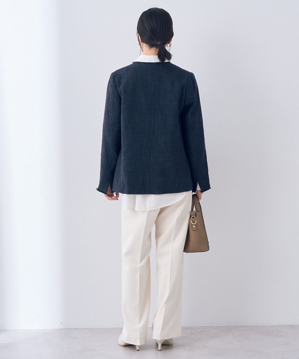 YECCA VECCA 金釦ツイードジャケット 