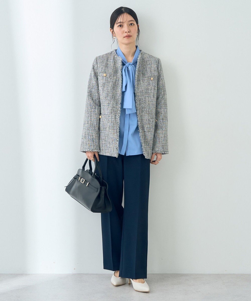 YECCA VECCA 金釦ツイードジャケット 