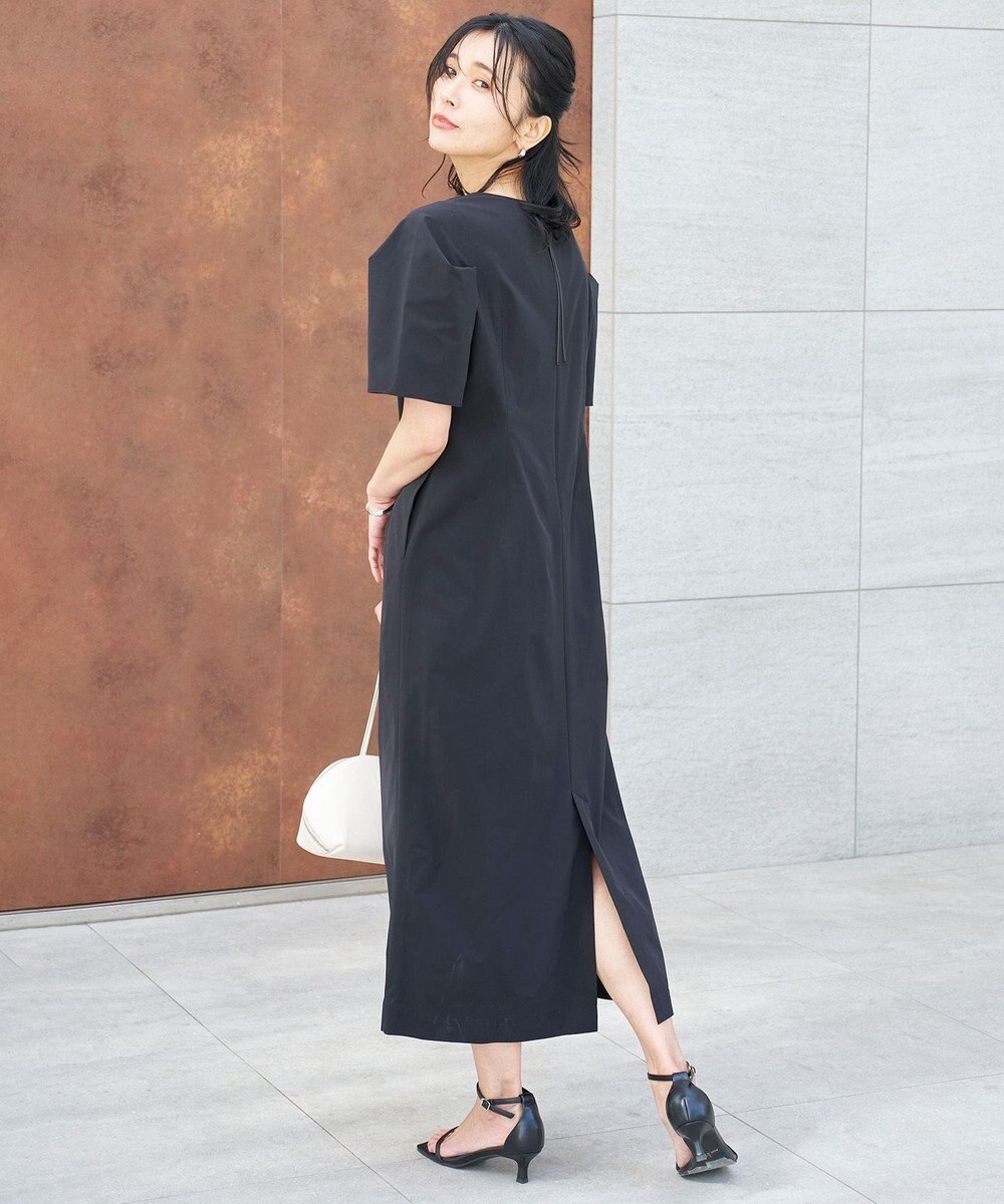 UNFILO L 【mi-molletコラボ】FINE MOVE Iラインワンピース 