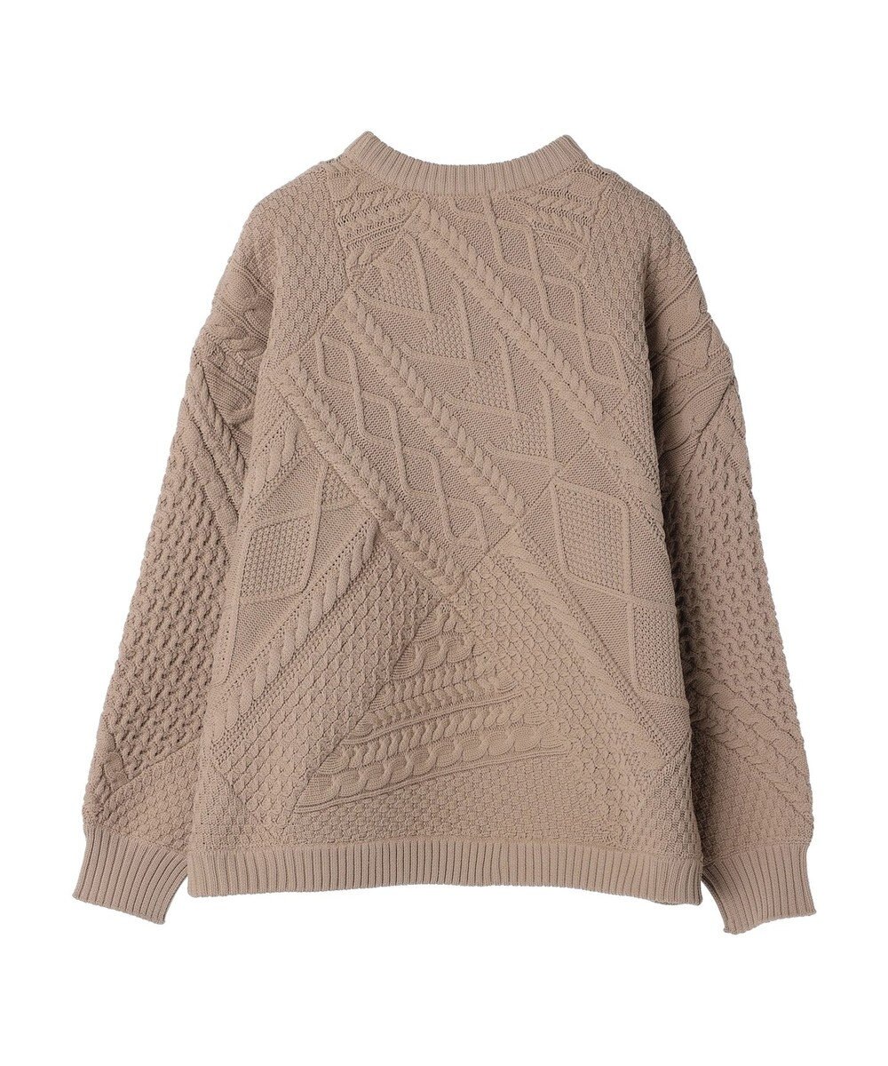 CRAFT STANDARD BOUTIQUE リサイクルポリエステルパッチワークプルオーバー 