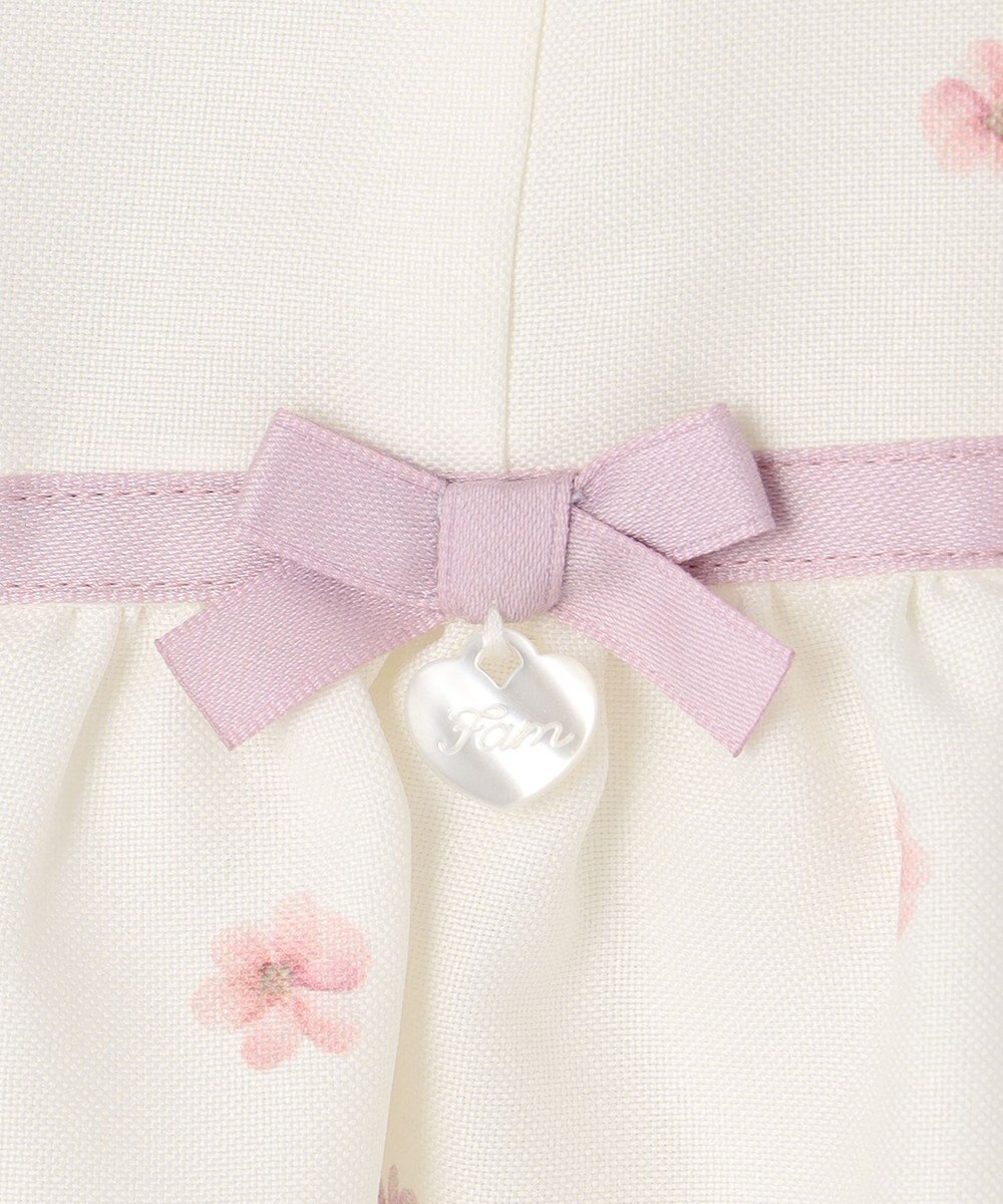 ANY KIDS フラワープリントワンピース 