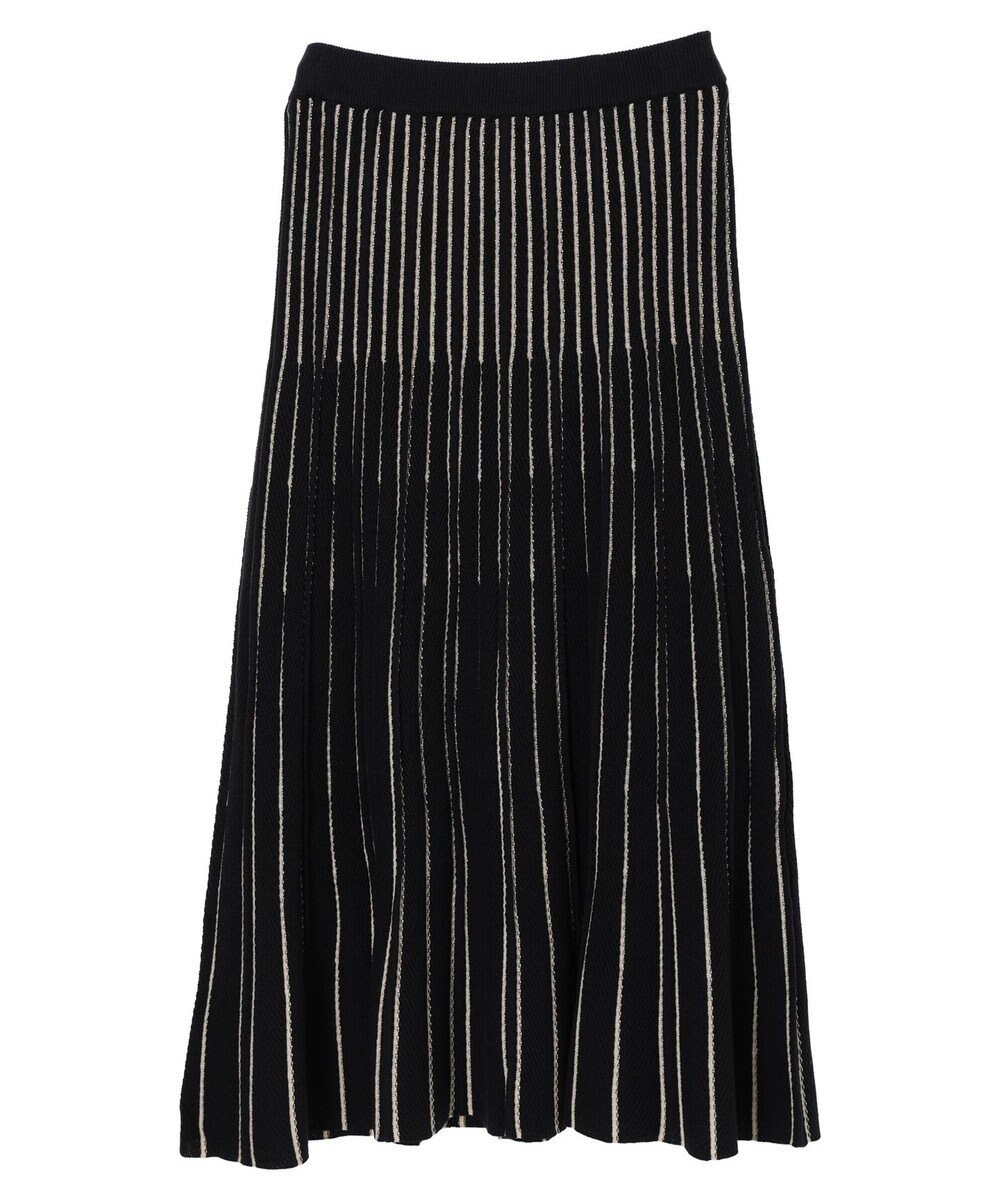 CRAFT STANDARD BOUTIQUE 配色ストライプニットスカート 