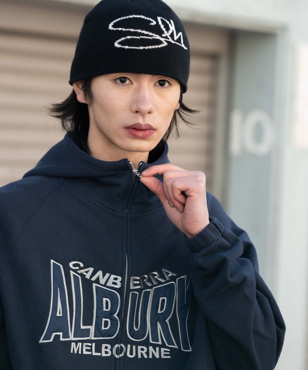 WEGO 【ユニセックス着用ITEM】スタンドネックZIPパーカー 