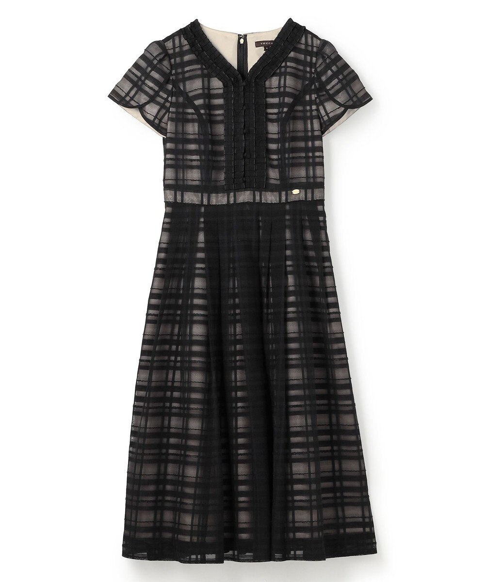 TOCCA 【星風まどかさん着用】FLOATING CHECK ドレス 