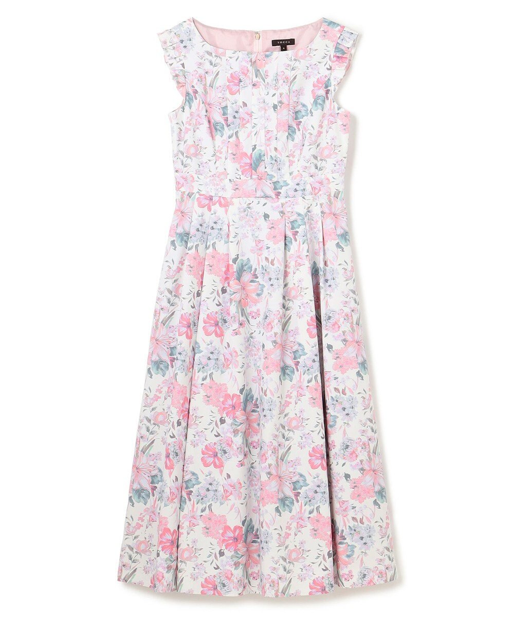TOCCA 【洗える】BOUQUET OF PINK ドレス 
