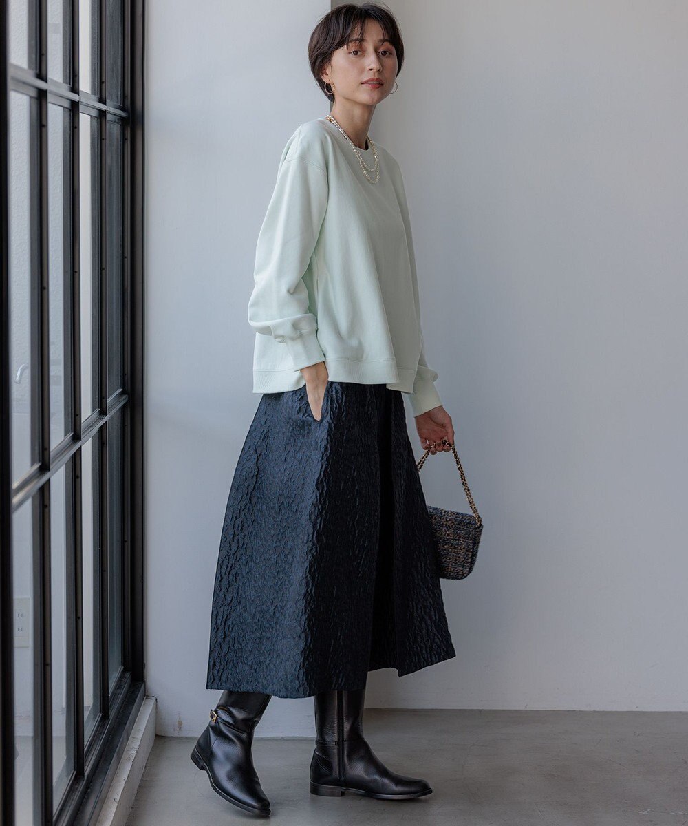 23区 【WEB&一部店舗限定カラーあり/Oggi2月号掲載】カラー スウェット 