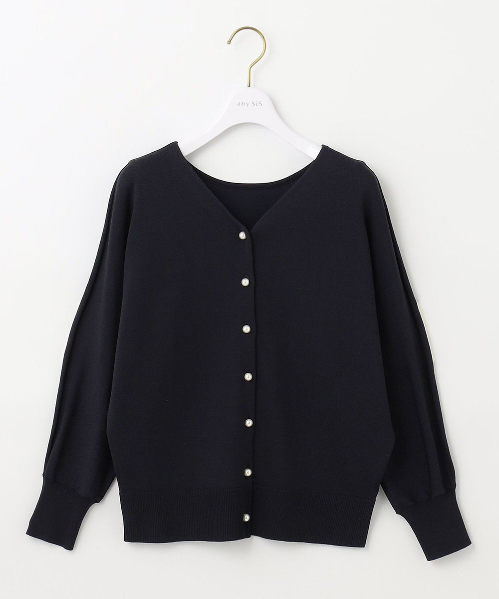 ANY SIS 【優木まおみさんコラボ】愛しの着回し カーディガン×ブラウス セット 