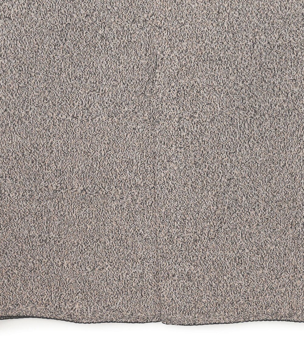 BEIGE， AGATE / Uネック メランジニットドレス 