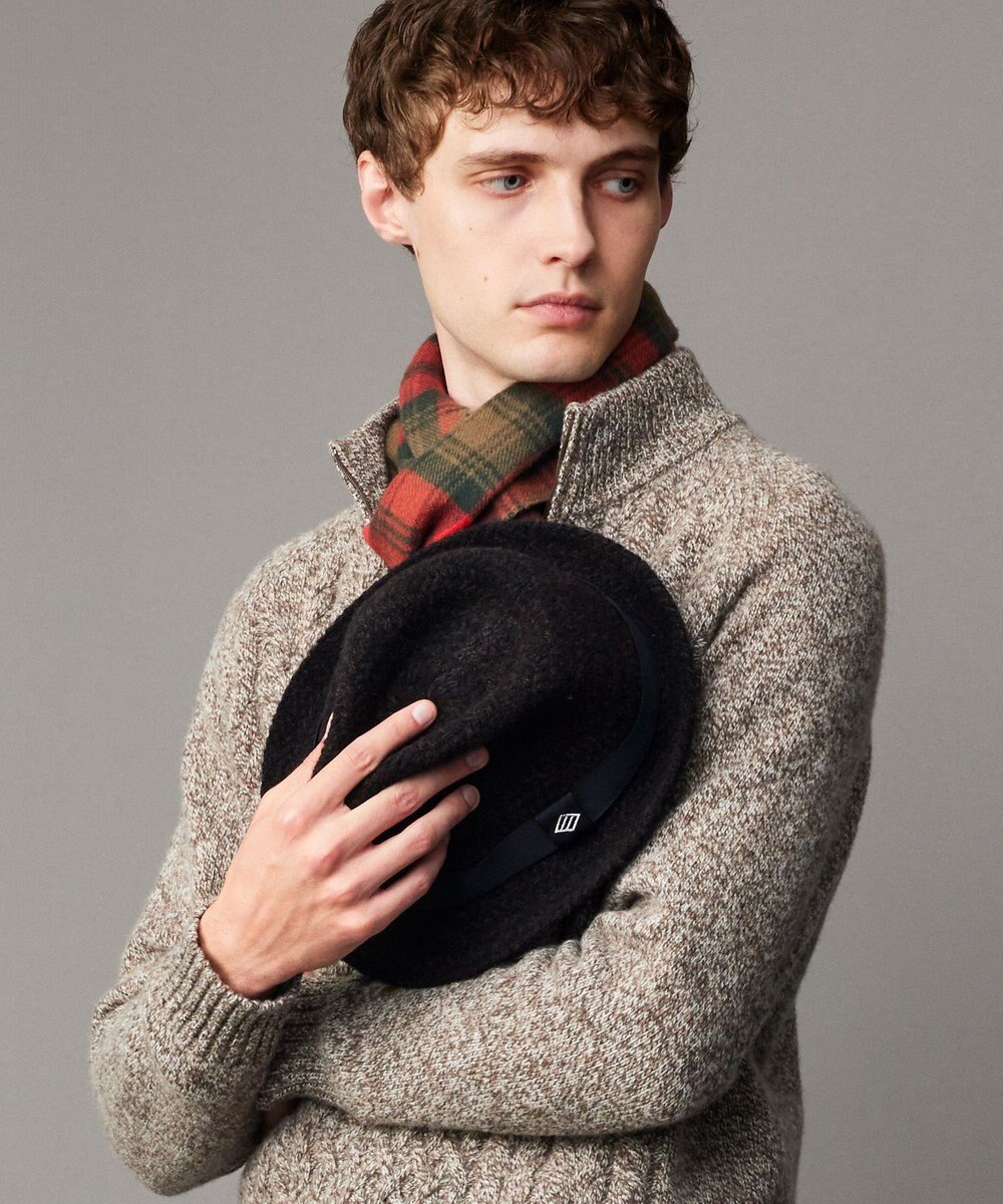 JOSEPH ABBOUD 【サイズ調整可・暖か】ウールサーモ ハット 