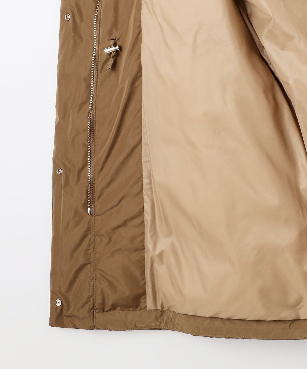 自由区 L 【17号サイズまで展開・カタログ掲載】マイクロタッサーダウンスタンドカラー コート 