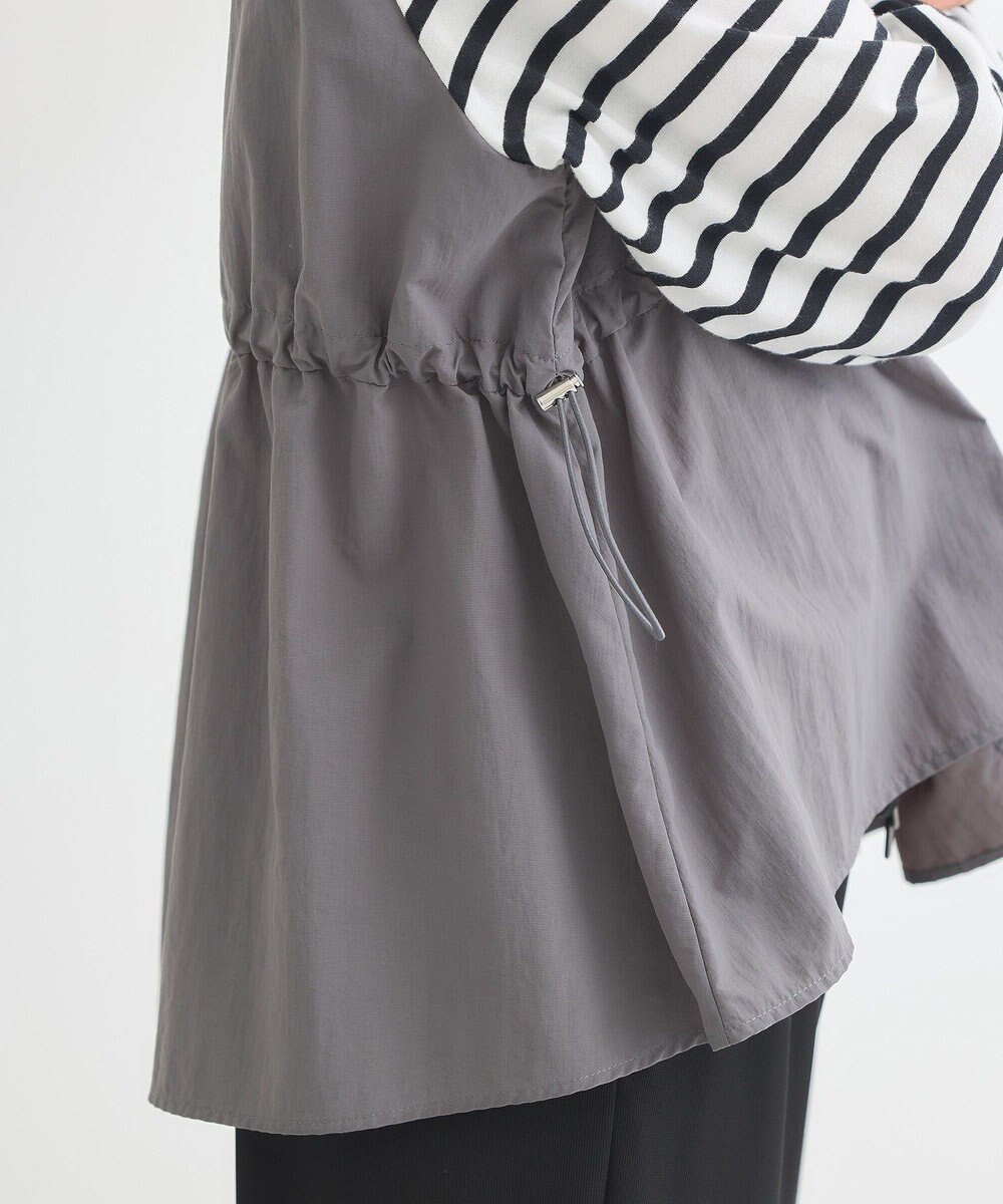 Green Parks ナイロンドッキングドロストプルオーバー 