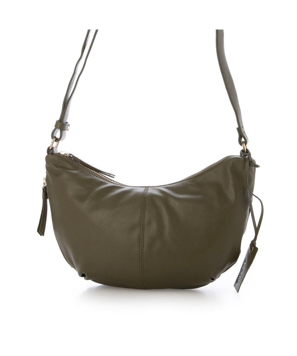 UNBILLION アトランタ ATLANTA / やぎ革軽量ハーフムーンショルダー 