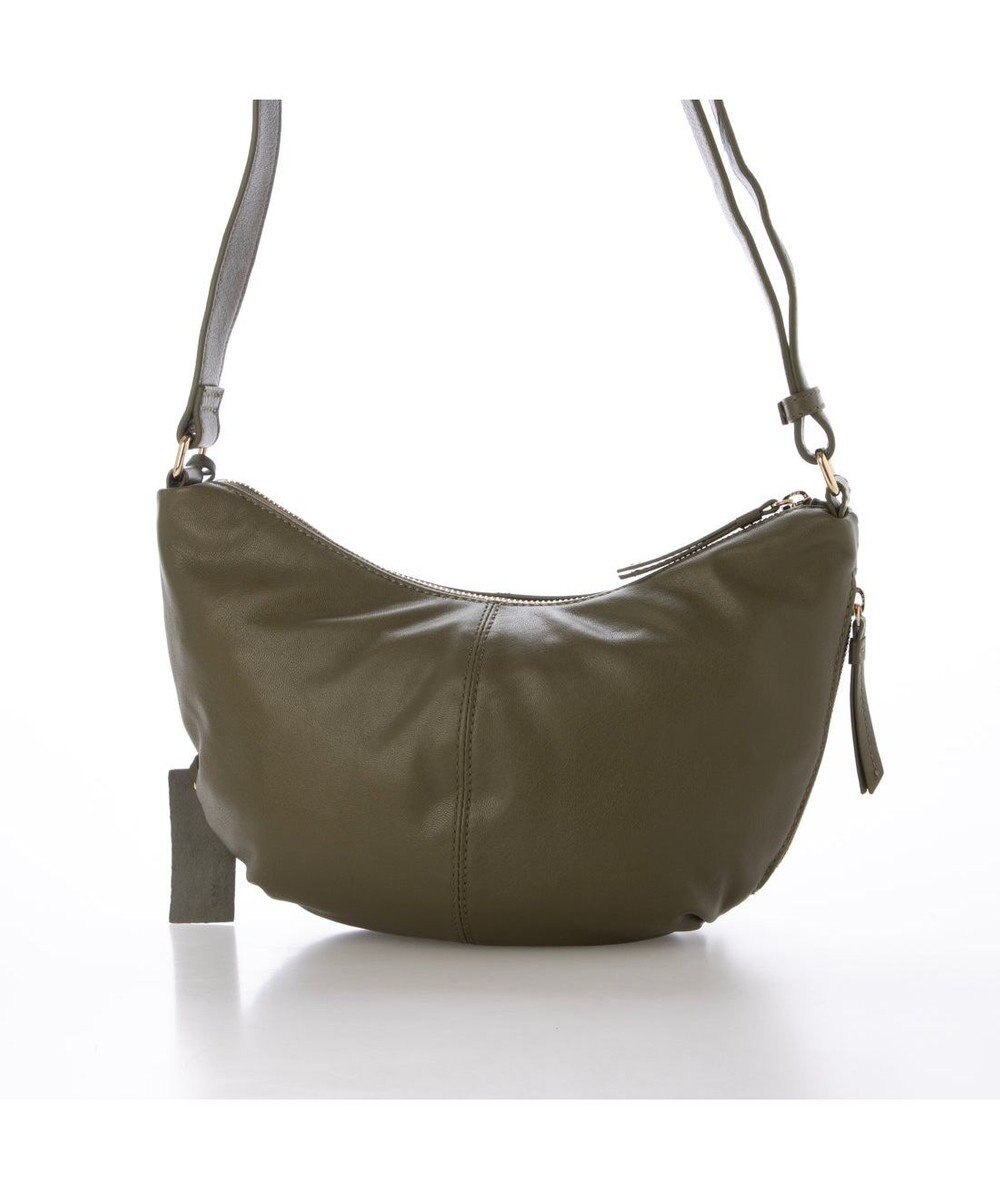 UNBILLION アトランタ ATLANTA / やぎ革軽量ハーフムーンショルダー 