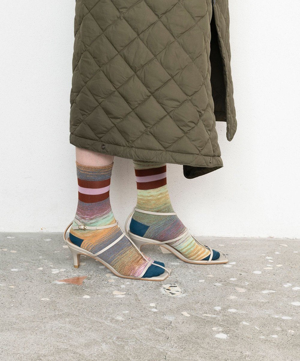 TRICOTE カスリラインソックス 