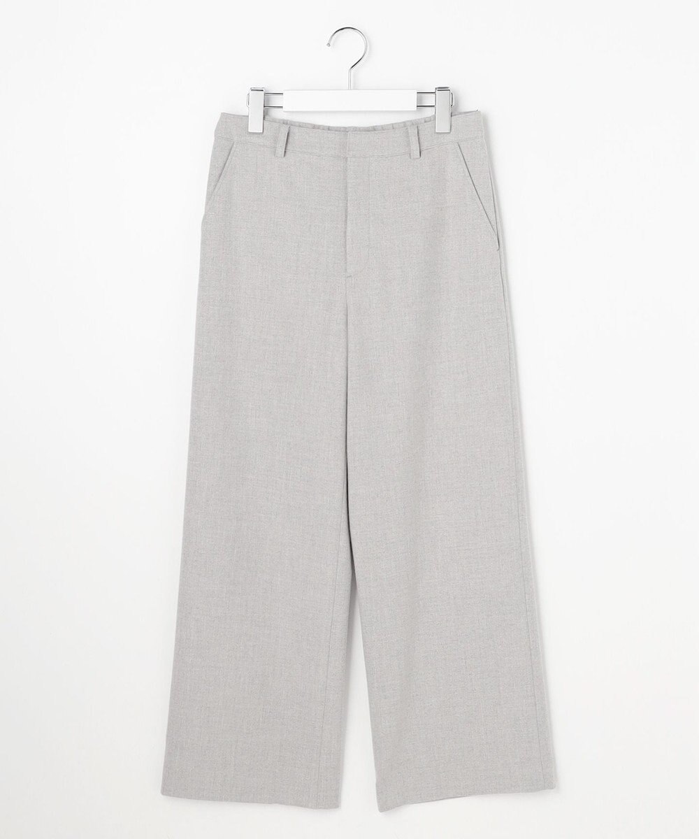 J.PRESS LADIES L チェルビック セミワイド パンツ 