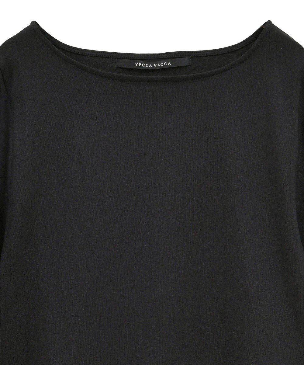 YECCA VECCA シアースリーブカットソー 