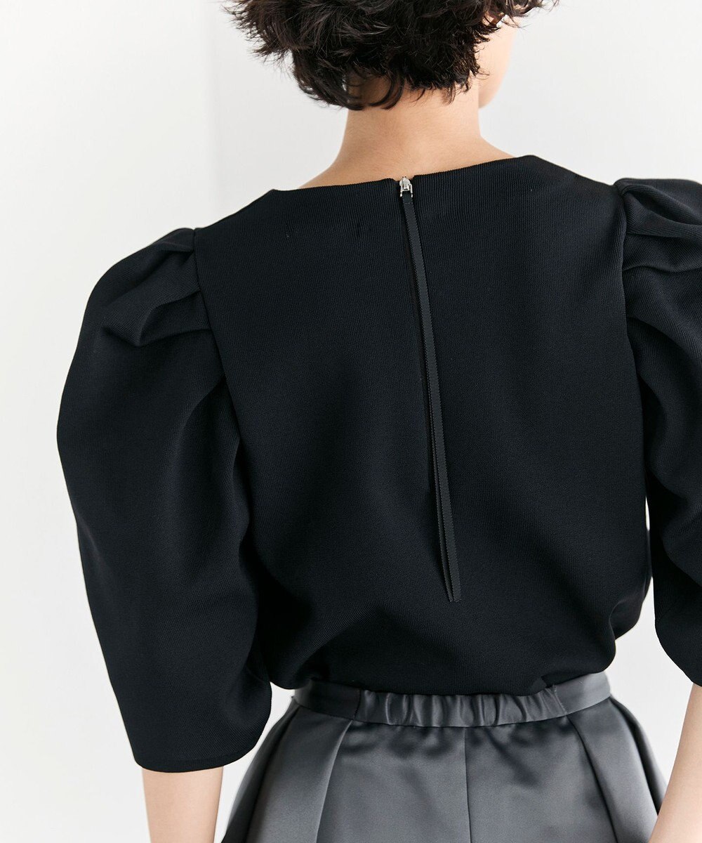 #Newans 【セレモニーにも】パフスリーブニット 