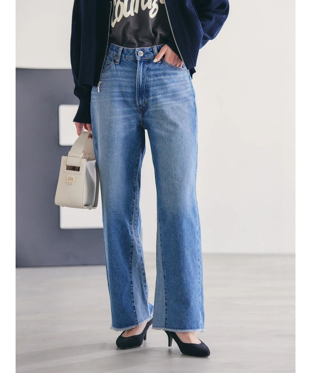 AMERICAN HOLIC 切替フレアデニム 