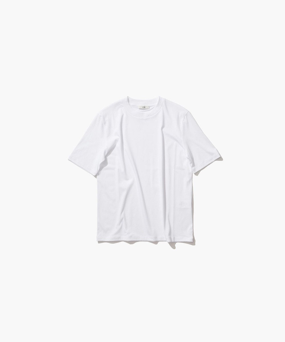 ATON 50/- ORGANIC FRESCA | スタンダード Tシャツ WHITE