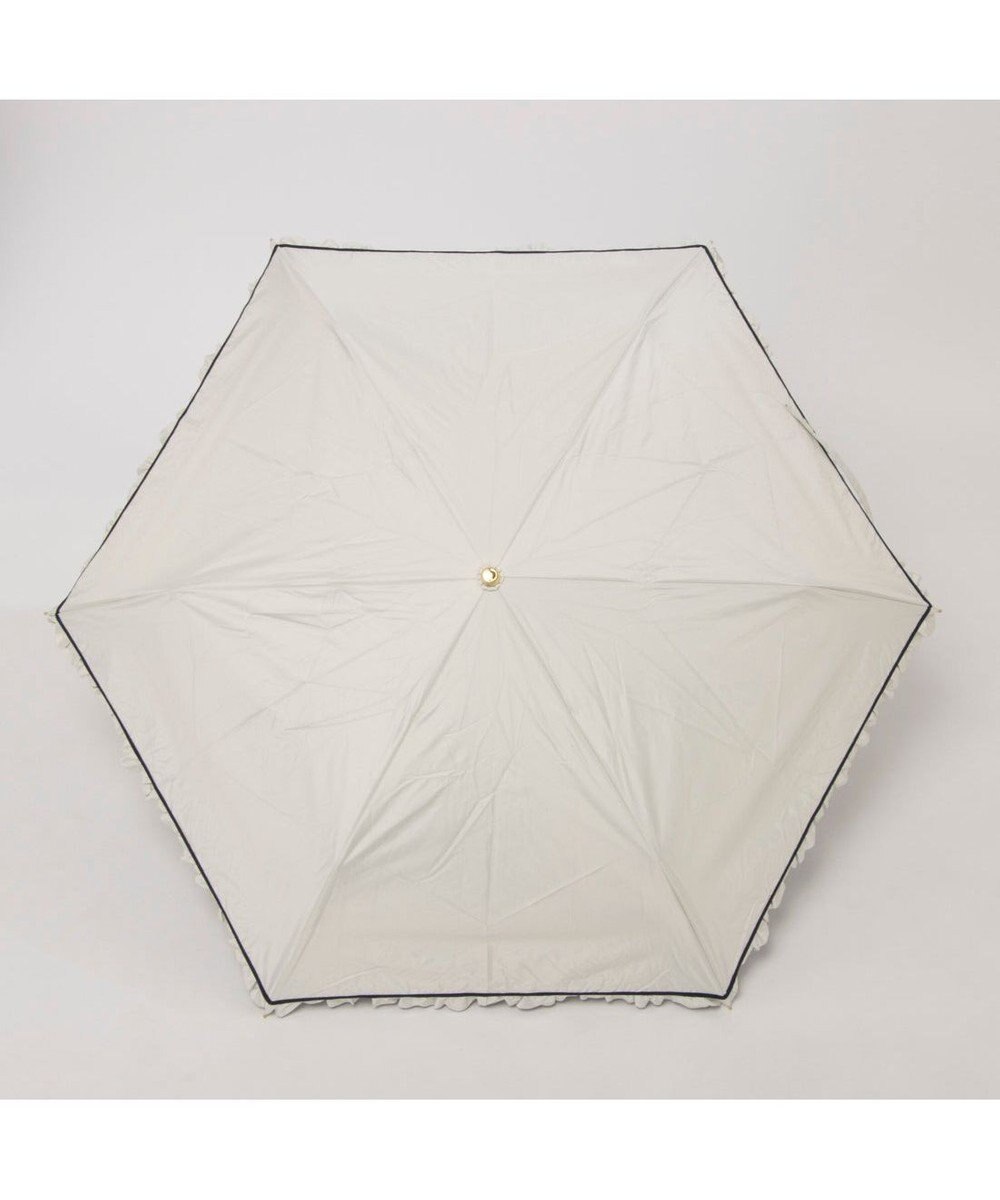 UNBILLION カシュネ cachenez / PUヒートカットフリル3段折りたたみ傘 