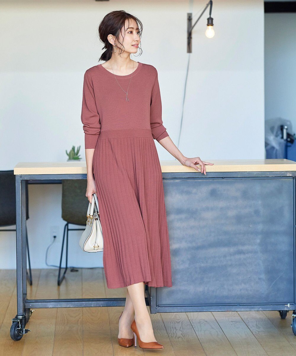 Tiaclasse 【日本製】大人上品なフラットカーブバーネックレス 