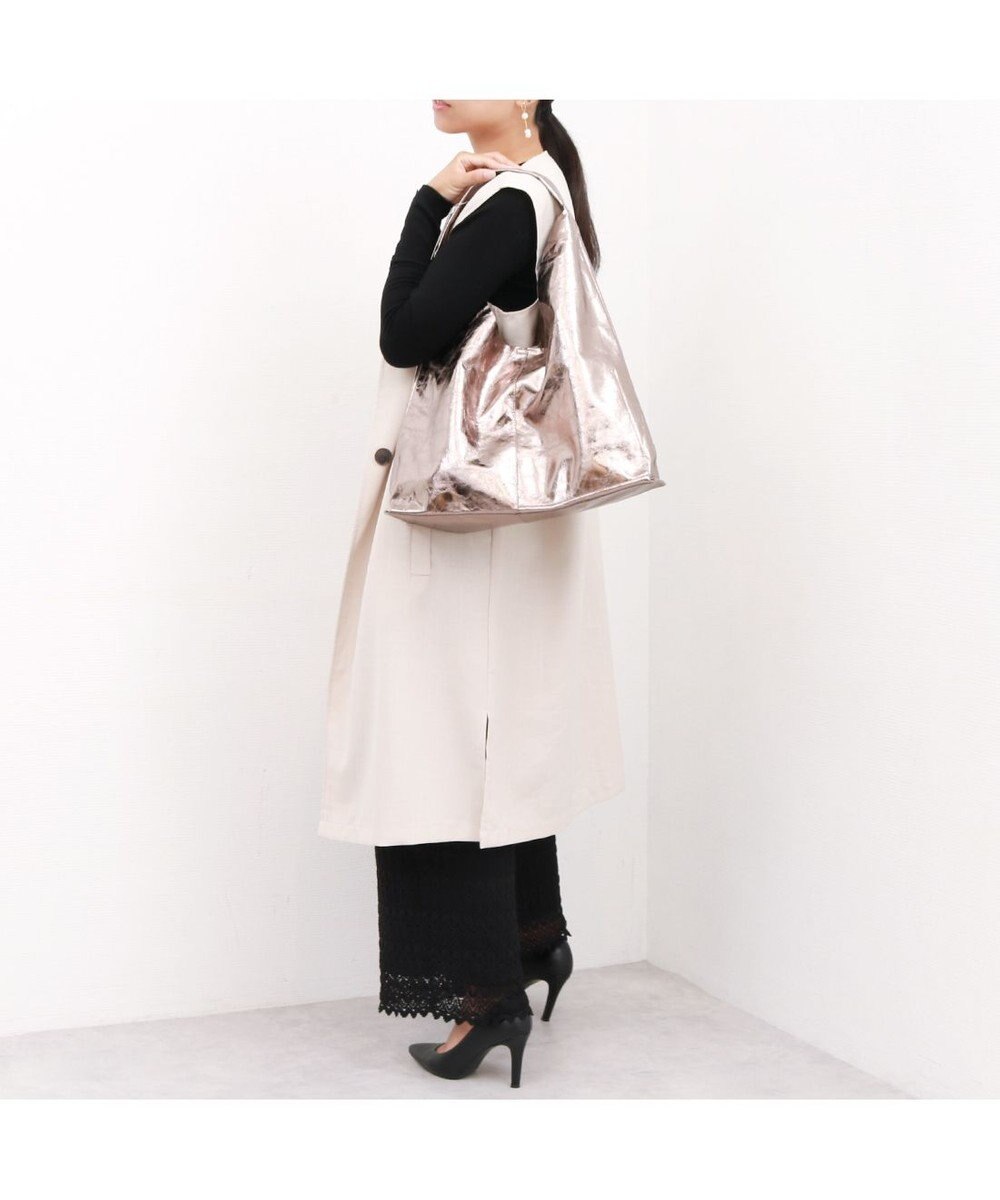 UNBILLION 【テレビ ドラマ着用アイテム】カシュカシュ cachecache / 一枚仕立てホーボーバッグ 