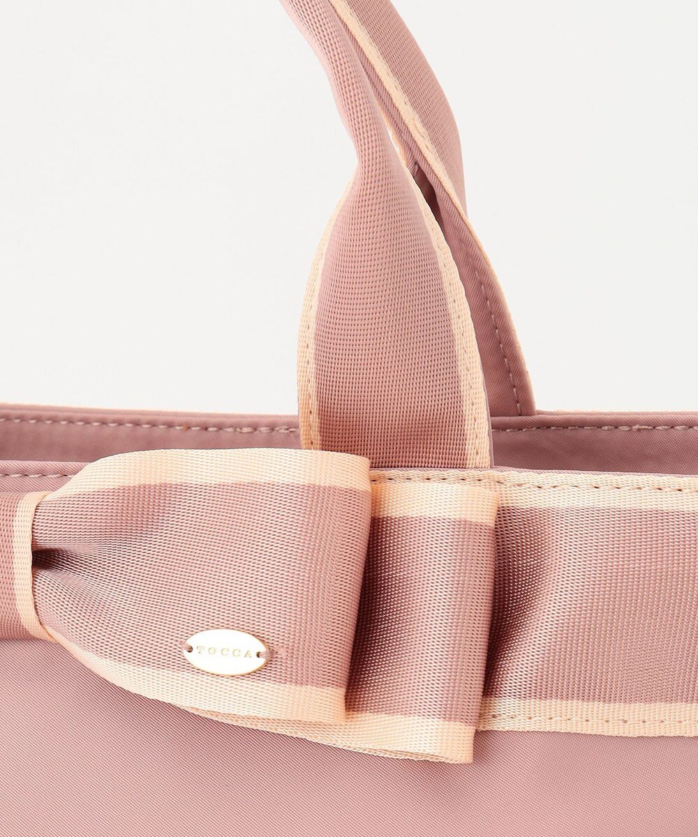 TOCCA 【撥水】BICOLOR RIBBON TOTE トートバッグ 