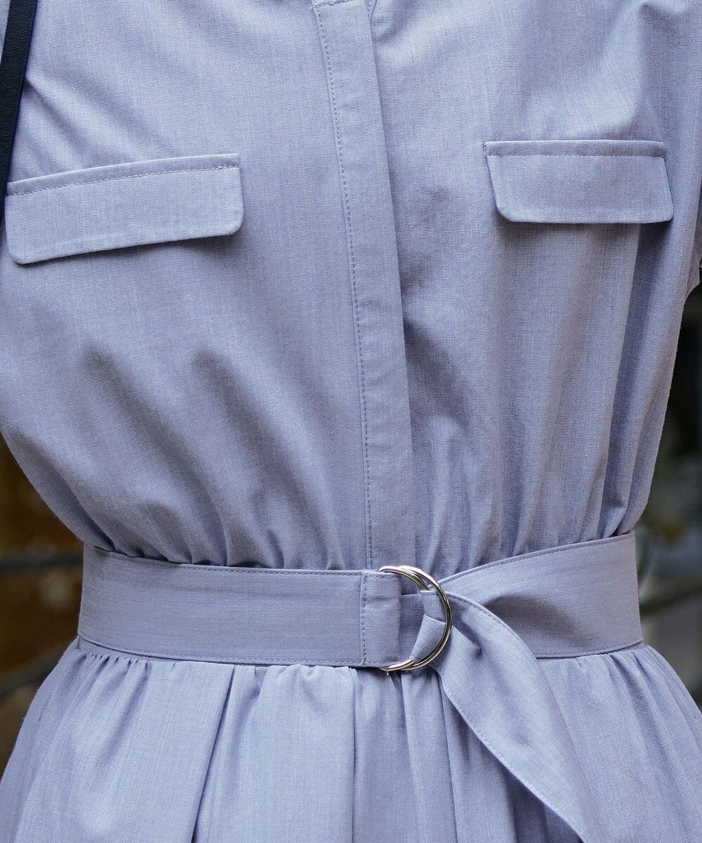 Tiaclasse 【洗える】フラップポケットワンピース 