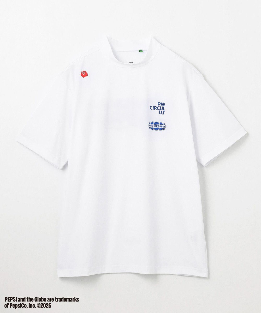 PW CIRCULUS 〈Pepsiコラボ〉【UNISEX】Pepsi World Graphic モックネックT 