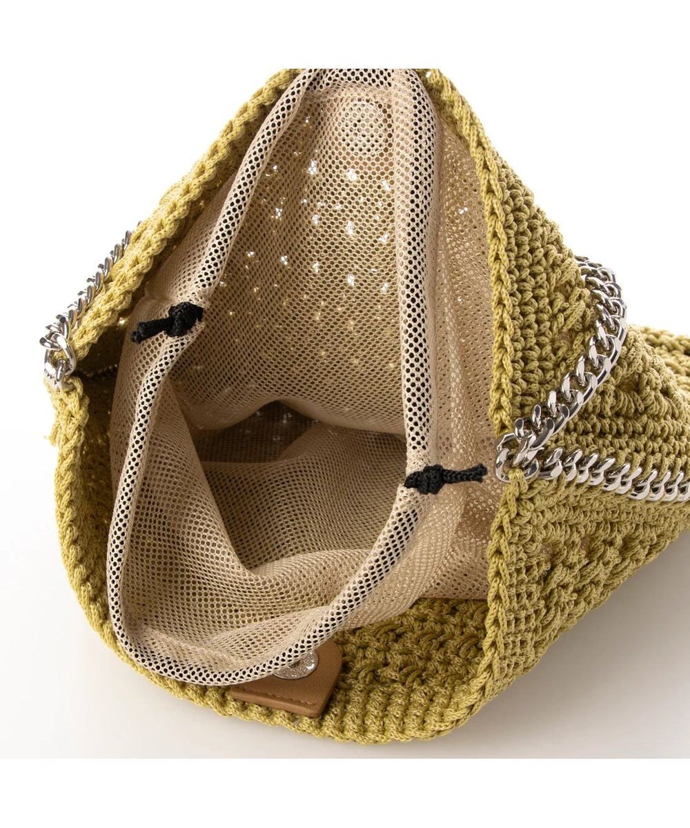 UNBILLION cachecache チェーンかがり横編みワンショルダー 