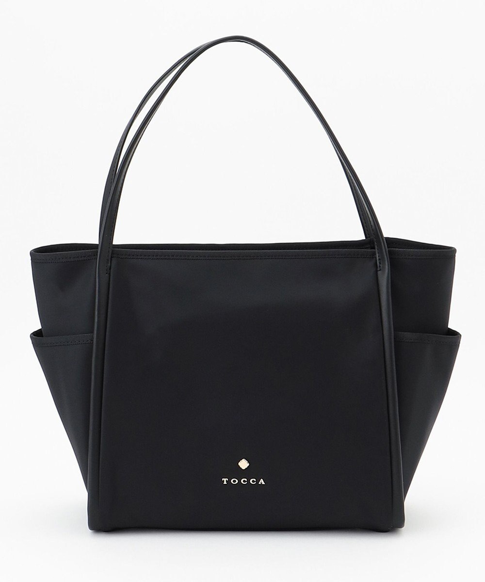TOCCA TRIM LEATHER NYLONTOTE トートバッグ 