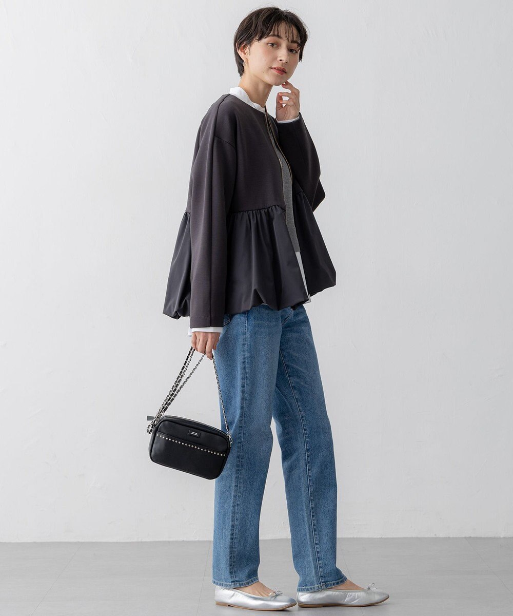 23区 【洗える】コットンエアーバルーン ライトアウター 