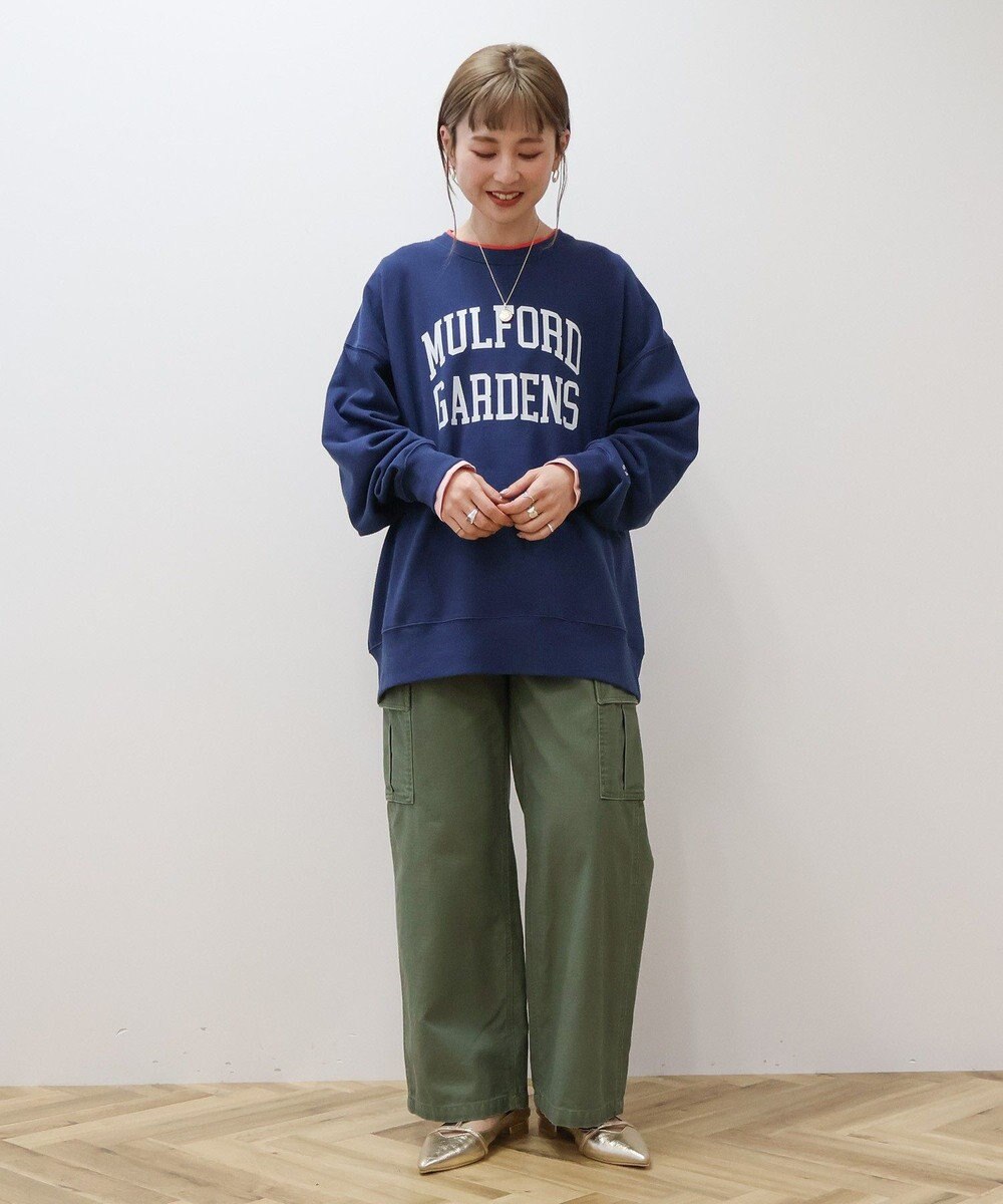 AMERICAN HOLIC カレッジロゴ裏毛プルオーバー 