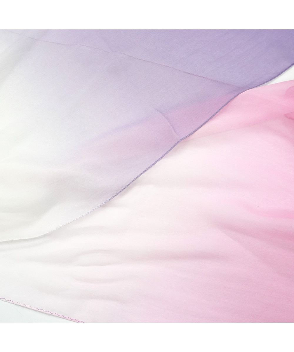 Marca ＜洗えるシルク＞【Marcaオリジナル】オンブレーロング ウォッシャブル シルクローン ロングスカーフ 