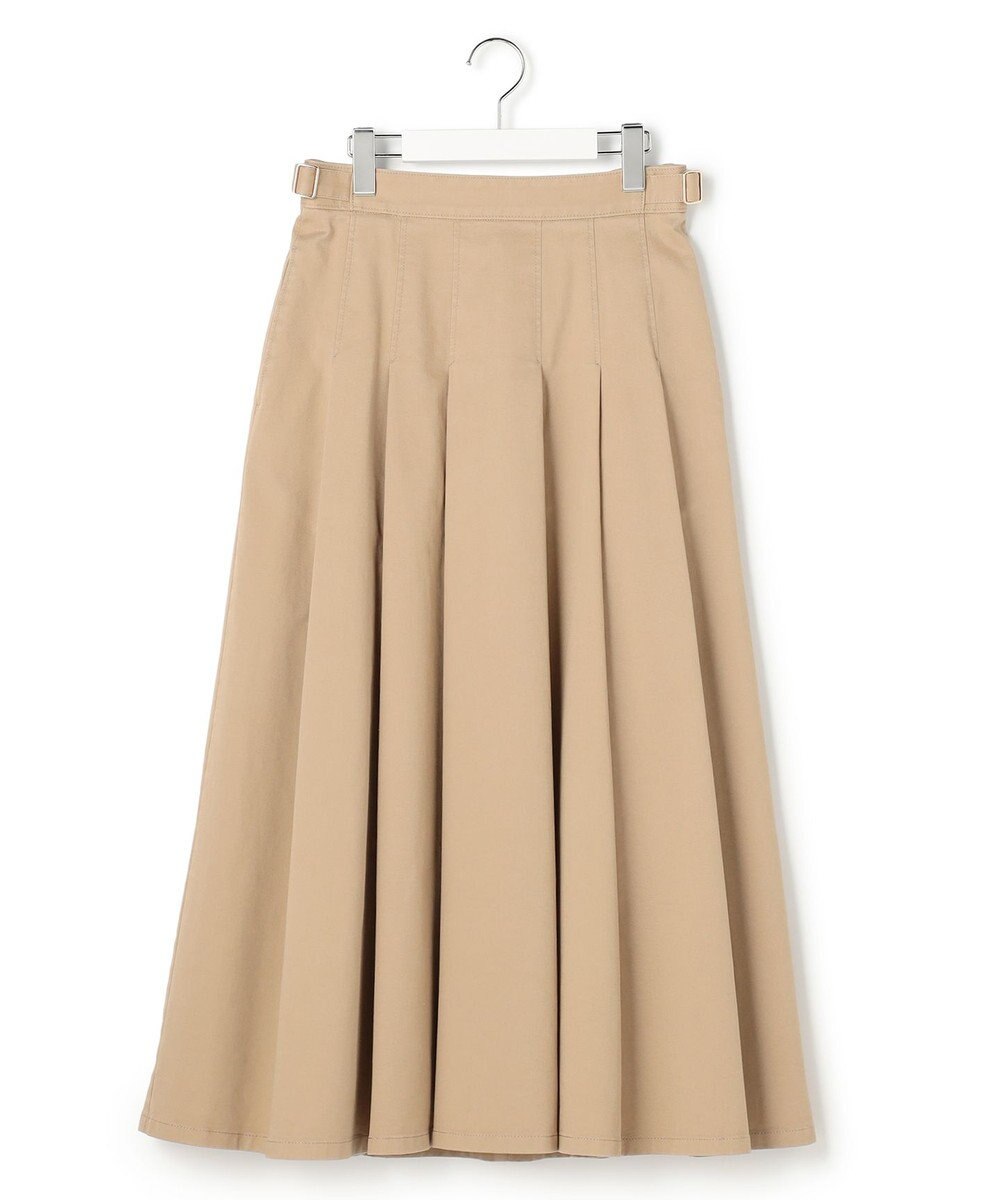 23区 S 【先行予約】ストレッチギャバ タックフレアスカート 