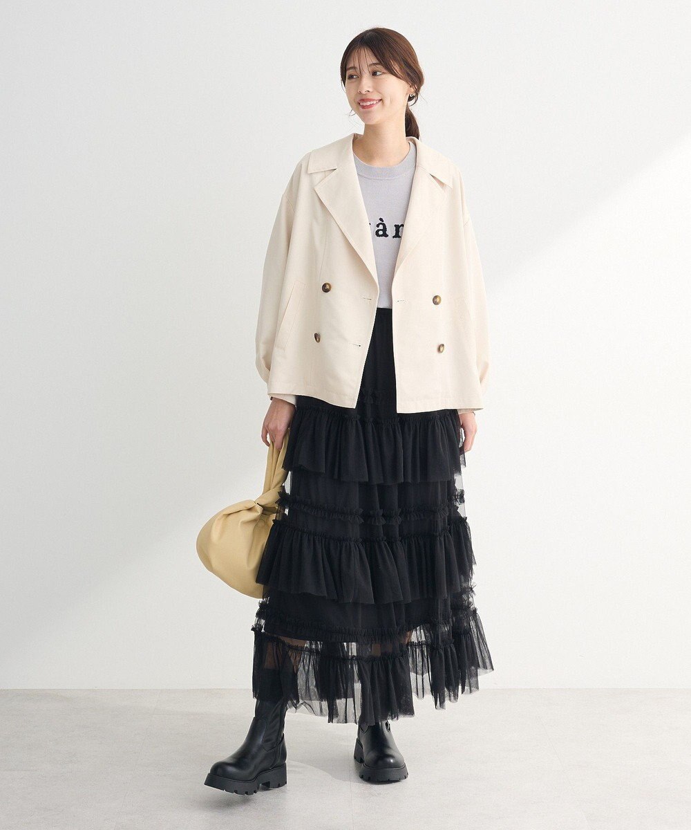 Green Parks 撥水加工　ショート丈トレンチコート 