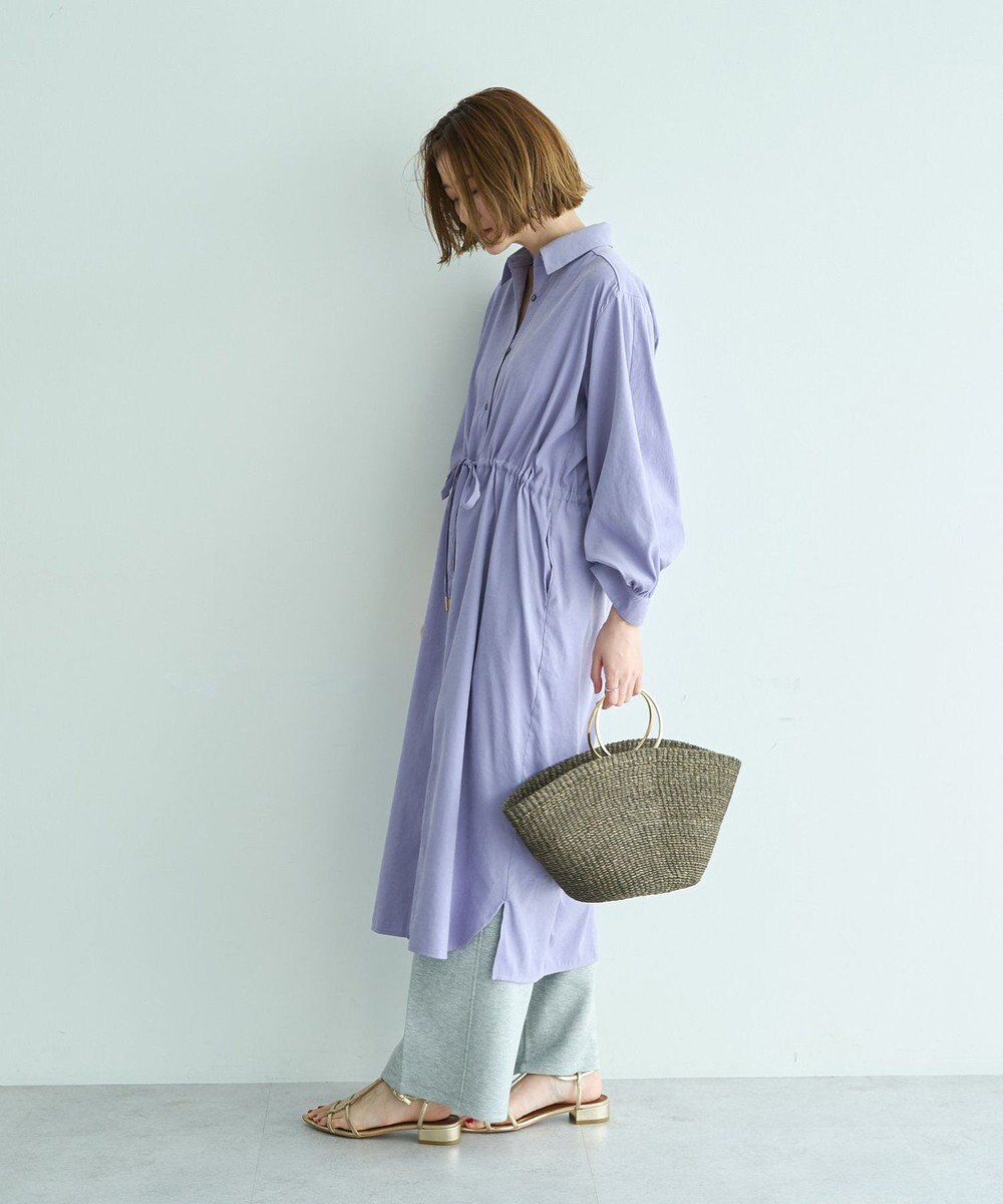 YECCA VECCA UVカット2way袖バルーンワンピース 