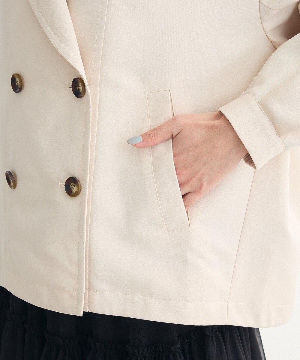 Green Parks 撥水加工　ショート丈トレンチコート 