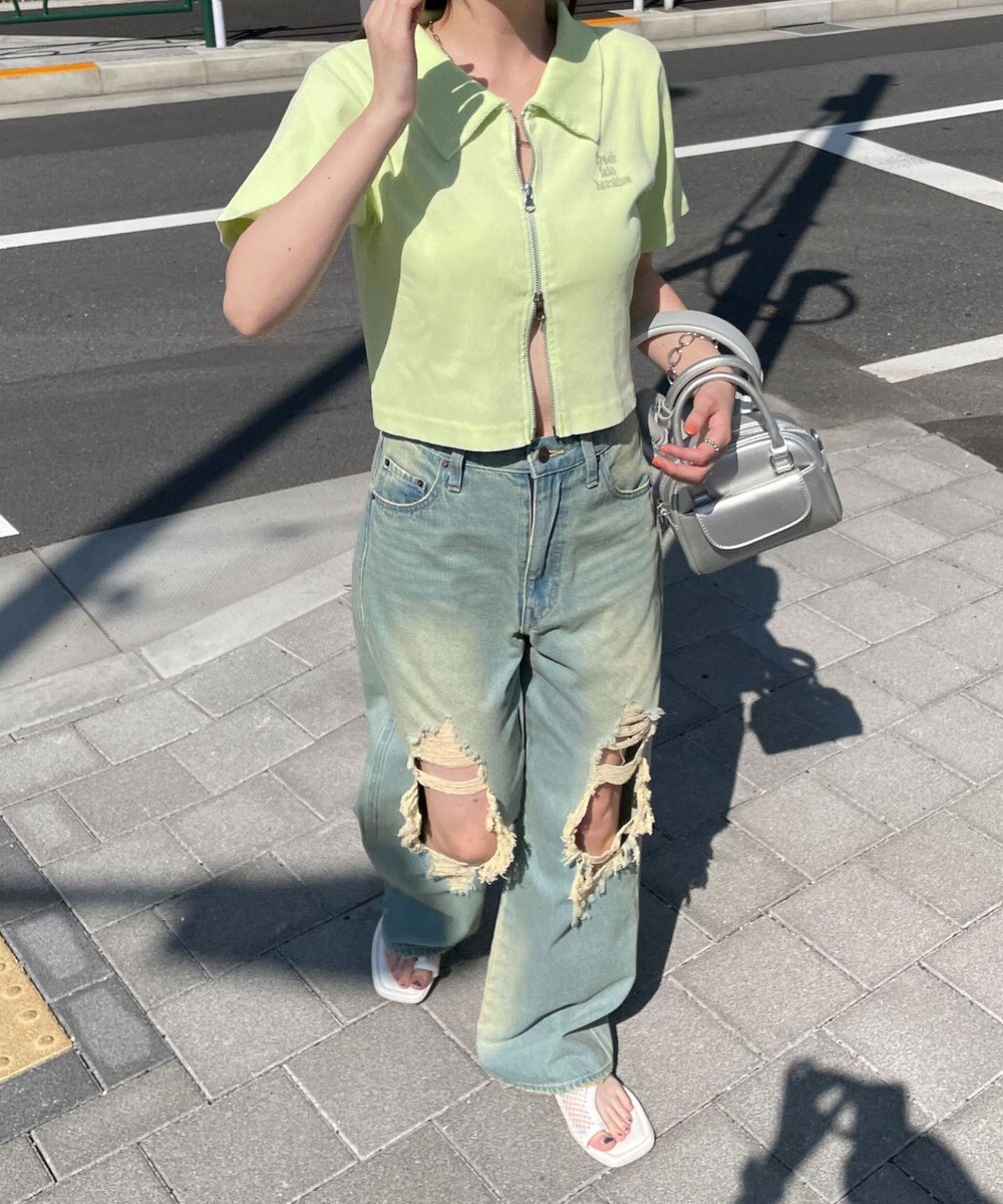 WEGO ダブルジップトップス 