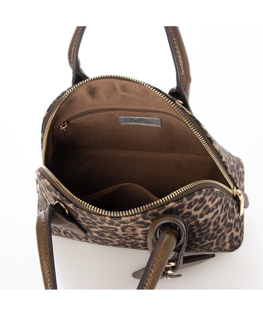 UNBILLION カシュカシュ cachecache / ポーチ付きシェル型ボストン 