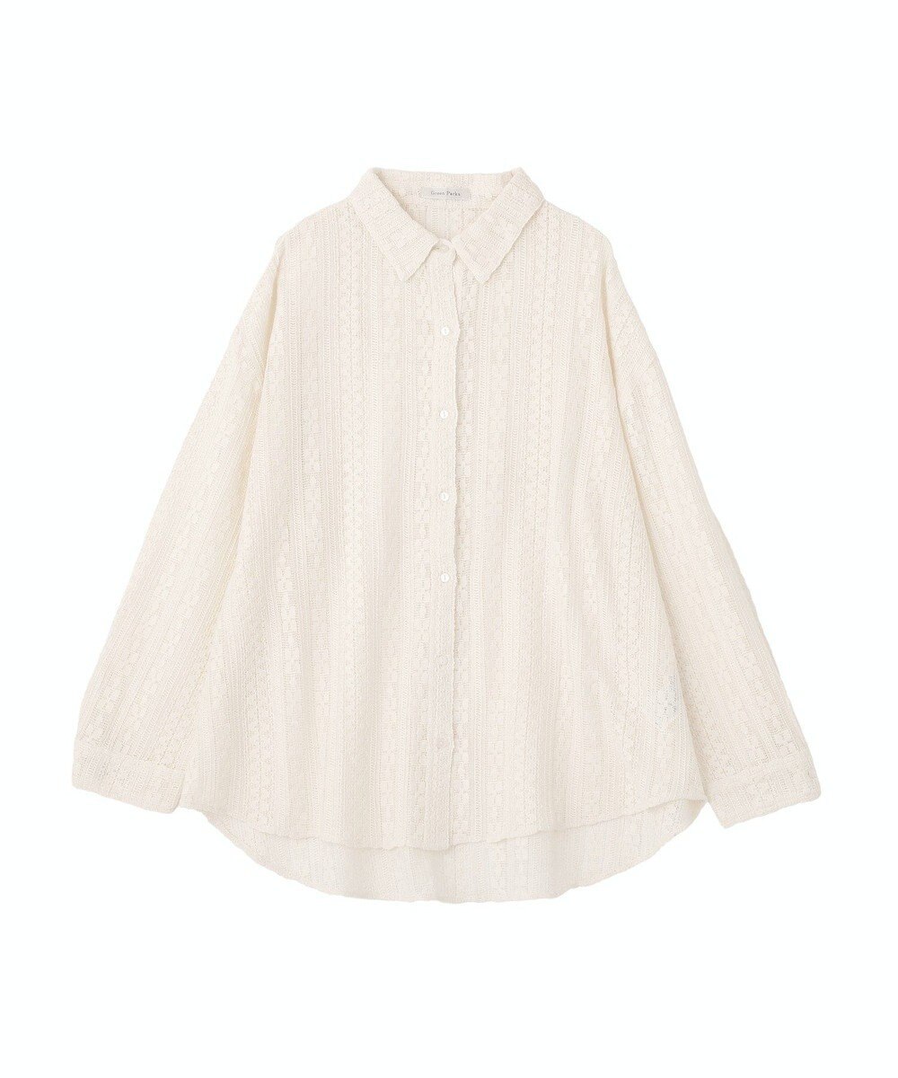 Green Parks 長袖レースシャツ 