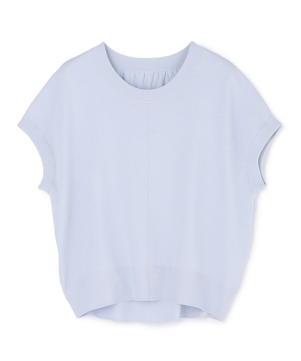 BEIGE， 【ロングセラー】LAURA / ストレッチ ドロップショルダーニット 